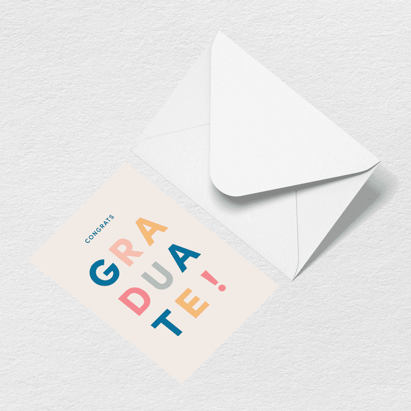 Graduation Graduate Greeting Card